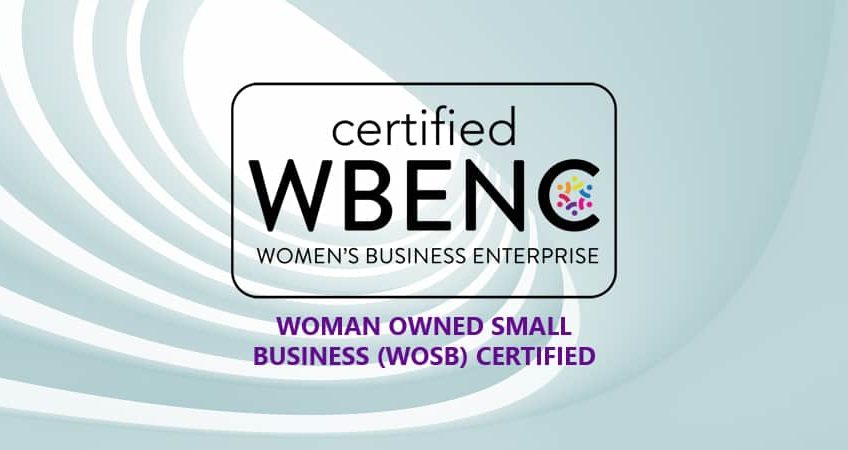 Women-owned Small Business (WOSB) accreditation  